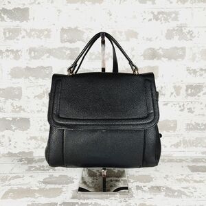 And Ea Wy Black Flap Over Crossbody Bag 0891